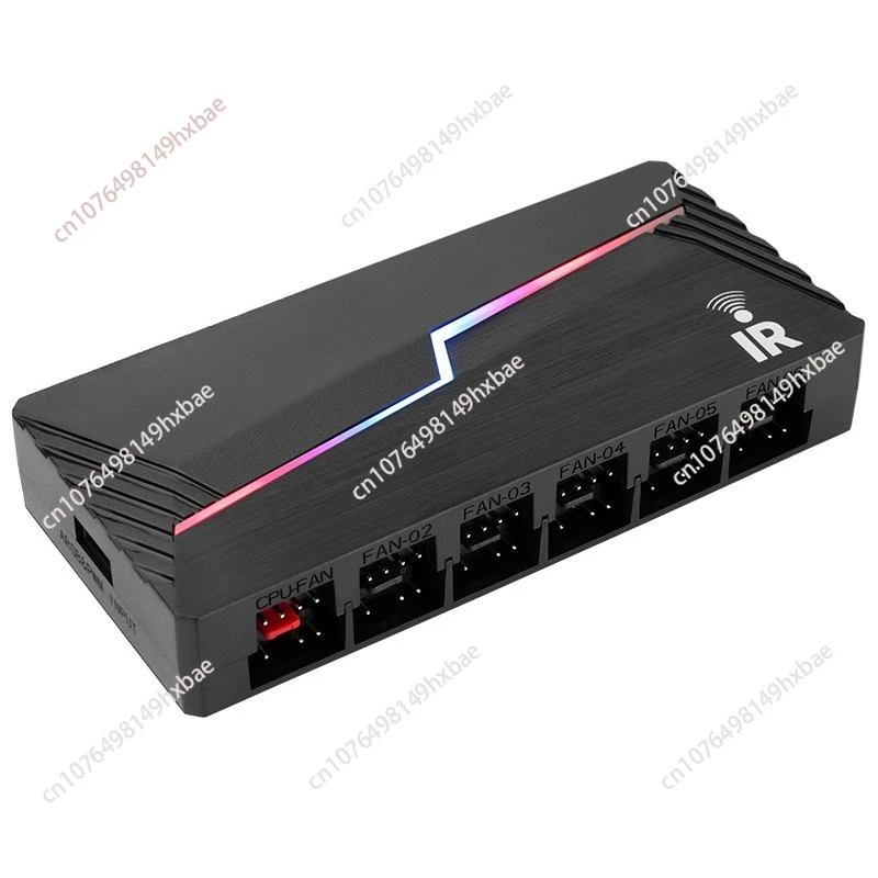 

ARGB & FAN HUB X12 ИК-концентратор вентилятора поддерживает ШИМ