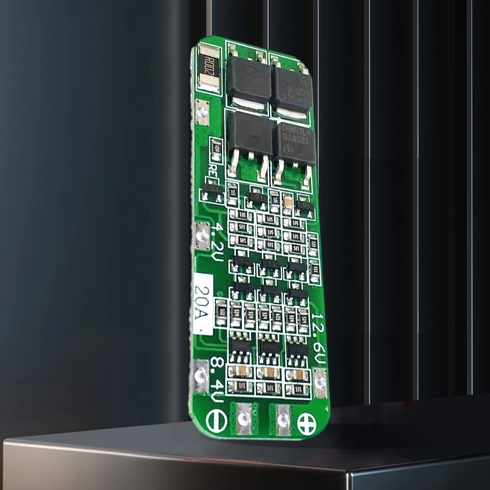 100-1PCS 59x20x4mm Protection Board Module 3S 20A Li-ion Lithium Battery 18650 Charger BMS Protection Board Module DIY Kits