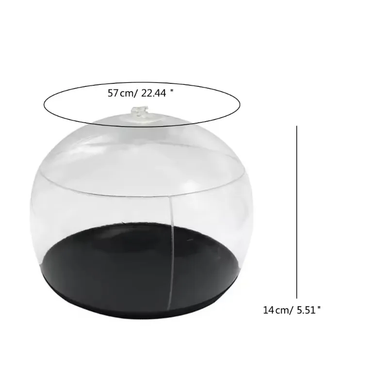 Portable PVC Hat Display Rack Adjustable Hat Model Stylish Hat Presentation Stand Inflatable Hat Display Mannequin