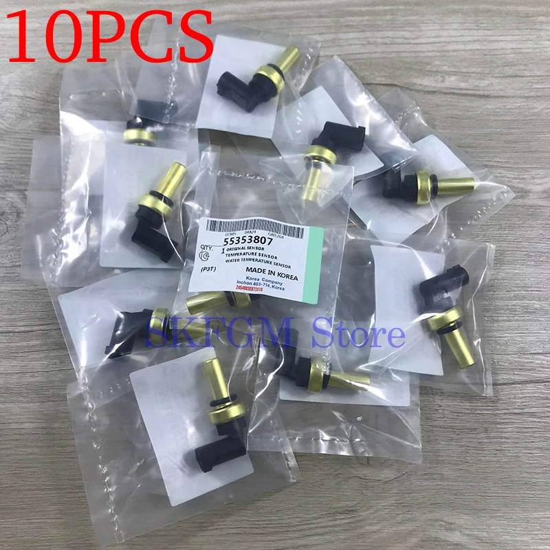 10PCS Engine Coolant Temperature Sensor For Chevrolet Cruze Sonic Opel Astra Vectra Zafira 55353807