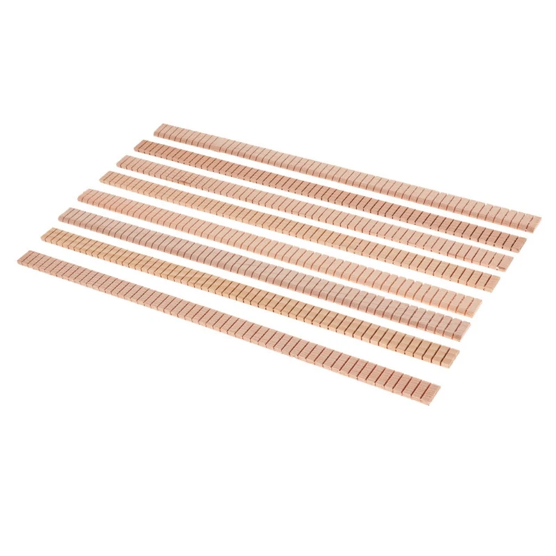 8Pcs Guitar Strips Luthier Purfling Binding Marquetry Inlay Wood DIY Guitars Decorative Accessories Inlay Strip