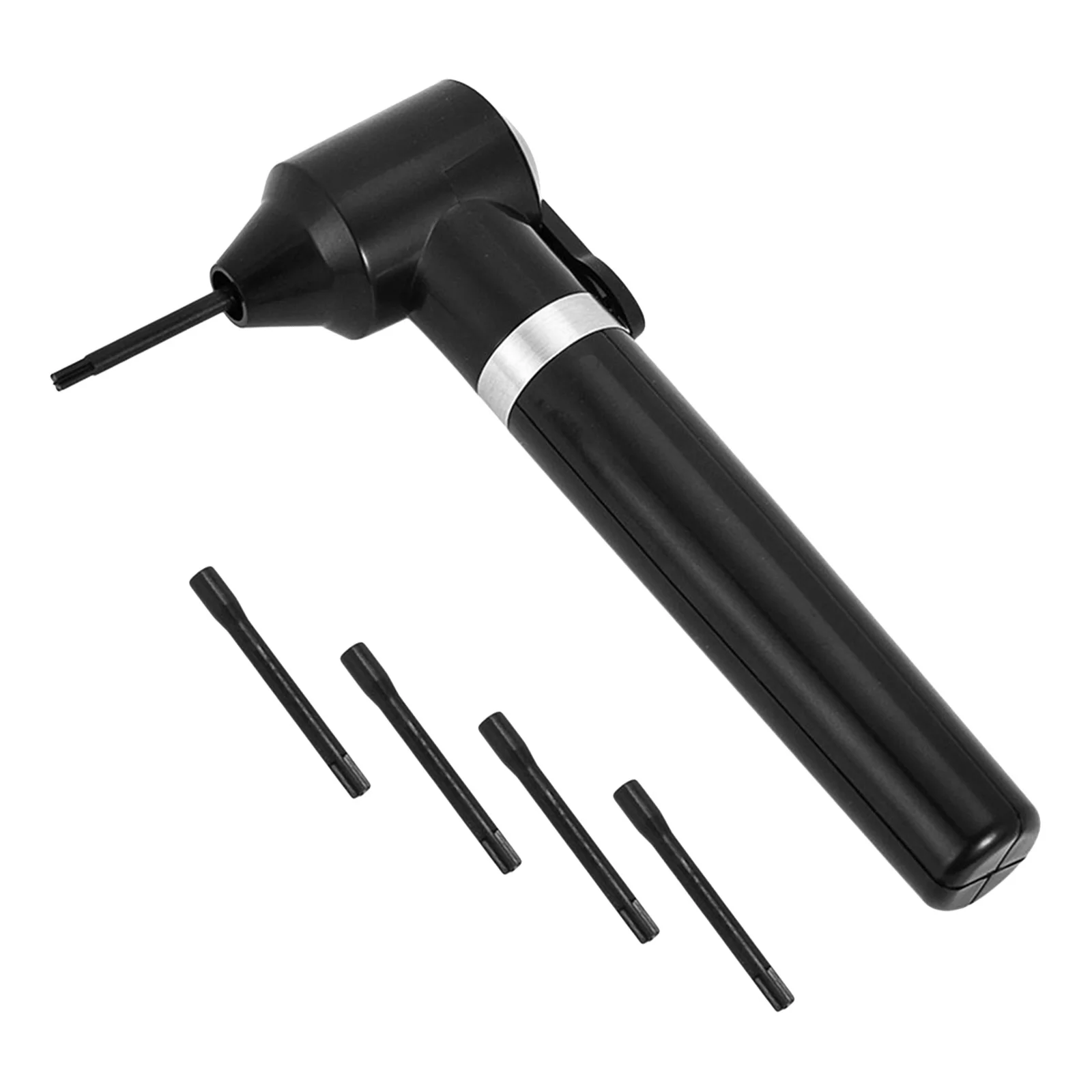 

1 шт., миксер для пигментов, черная мешалка для макияжа, чашки для блендера для бровей, губ, подводка для глаз с 5 сменными частями