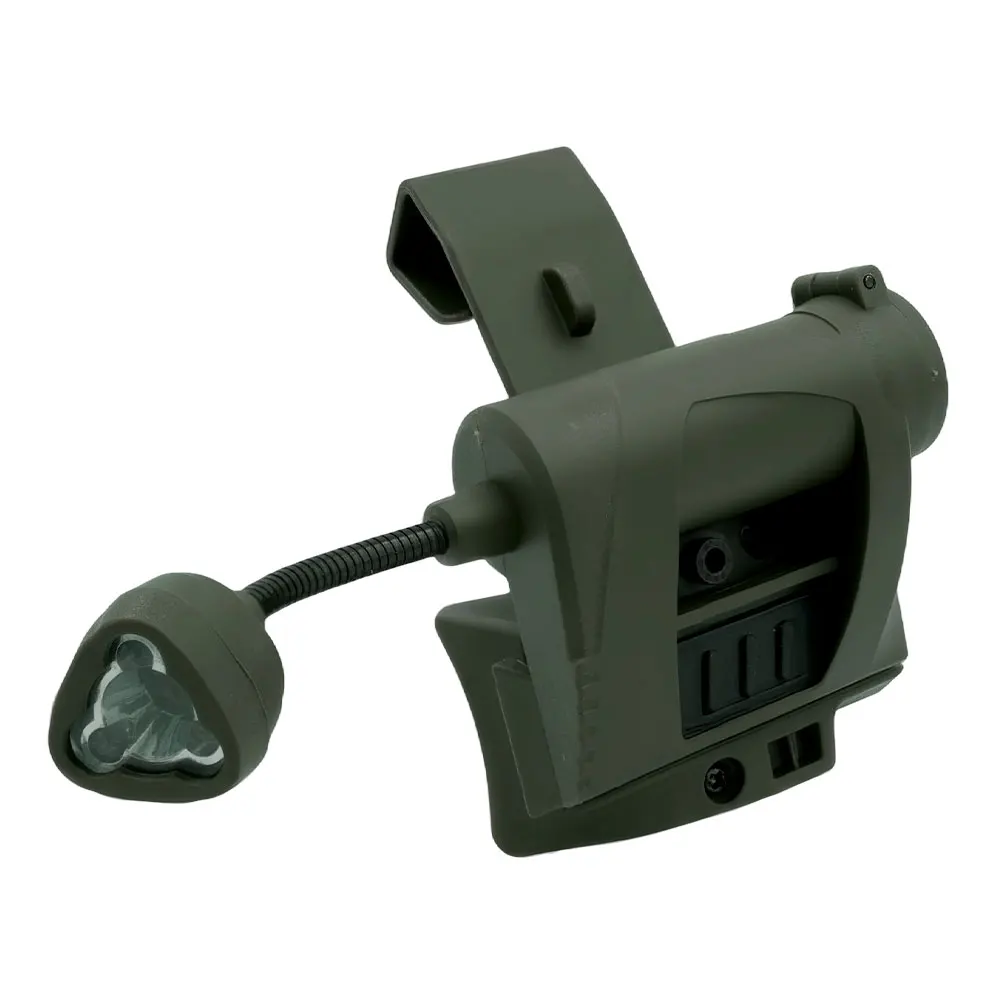 Taktische Helmleuchte, 3 Modi, LED-Taschenlampe, Helmlampe für Outdoor-Nachtbeleuchtung, Laser, Jagd, Militär, Radfahren, Angeln – Detail 23