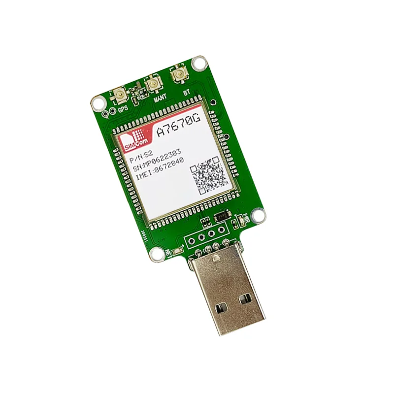 SIMcom-Dongle LTE CAT1, A7670G-LABE, Banda Global, 1PC, A7670G