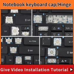 Capuchon de clé de remplacement Keycap et pince à ciseaux et charnière pour Acer ASPIRE 5 6 7 N16Q2 A515-51G N17C4 VN7-592 clavier P259