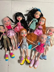 1pc random ship dolls girl Bratzillaz Fashion hair  BratzDoll Beautiful doll with clothes 1/7 Best Gift