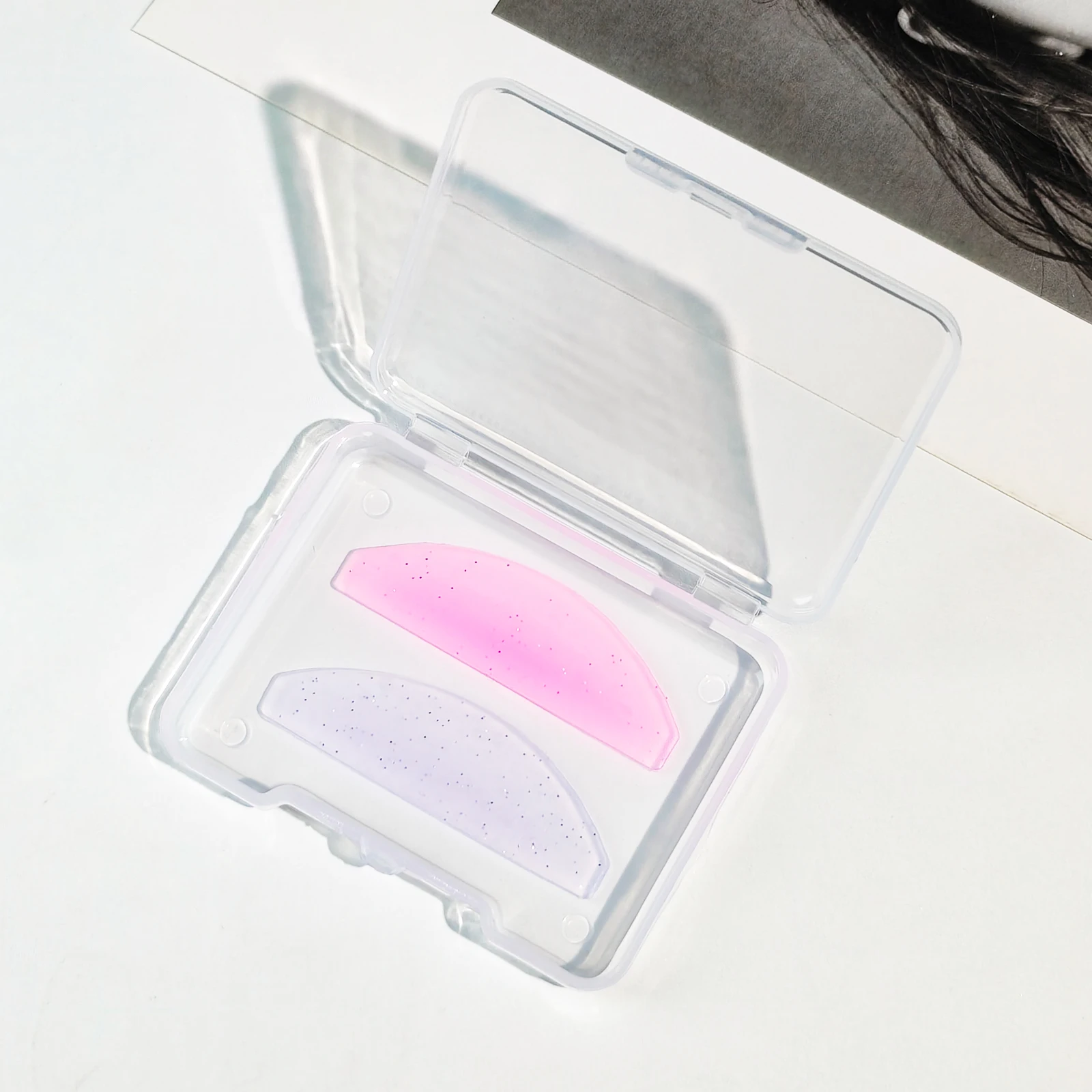 PERMANIA 1 Paar Wimpernweichmacher-Pads, Silikon-Wimpernlifting-Schutzschilde, flache koreanische Wimpernlifting-Pads für Nr. 1 Perm Wimpernlifting-Make-up-Tool – Detail 13