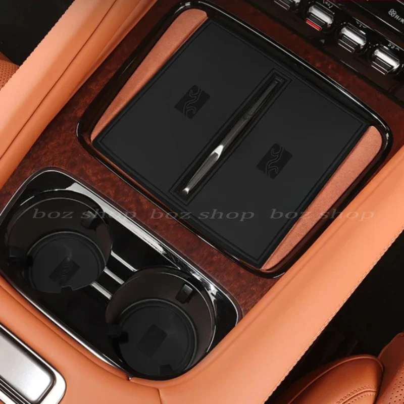 For Look Up U8 Leather Door Slot Mat Interior Modification Wireless Charging Cup Mat Storage Accessories Anti Slip Accessories