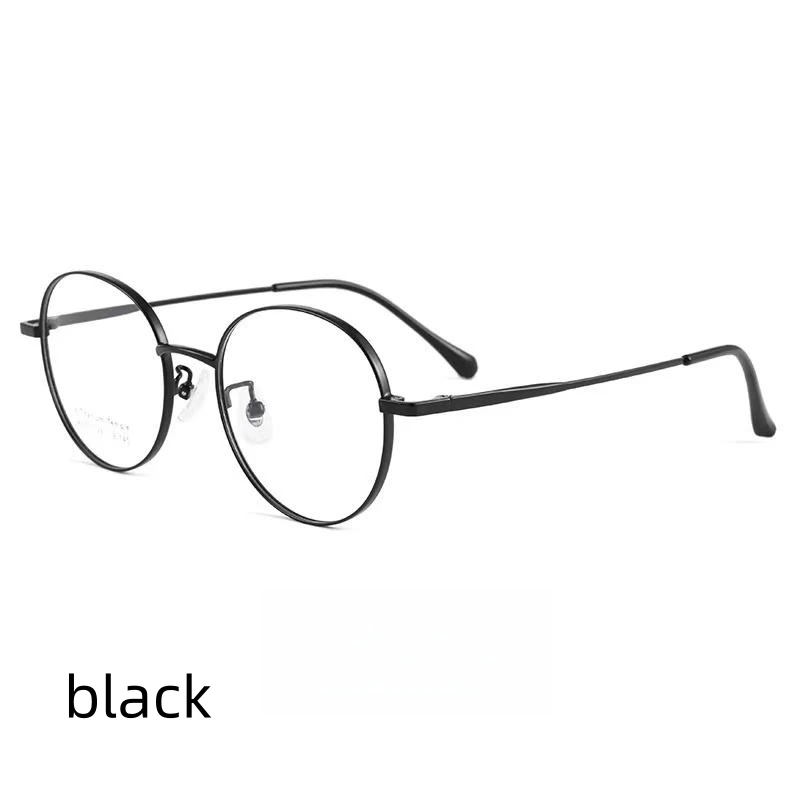 

48mm High quality small frame glasses Pure titanium glasses Men's retro optical prescription glasses Frame women K5051