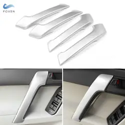 Car Interior Door Handle Chrome Cover  For Toyota Land Cruiser Prado FJ150 150 2010 2011 2012 2013 2014 2015 2016 2017 2018 2019