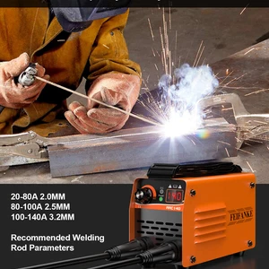 FEIFANKE ARC140 ميني MMA / بدون غاز MIG / رفع tig آلة لحام 120A لحام التدفق الأساسية لحام للفولاذ الكربوني الفولاذ المقاوم للصدأ أفضل 10 آلات لحام صغيرة Mig للمبيعات - No7