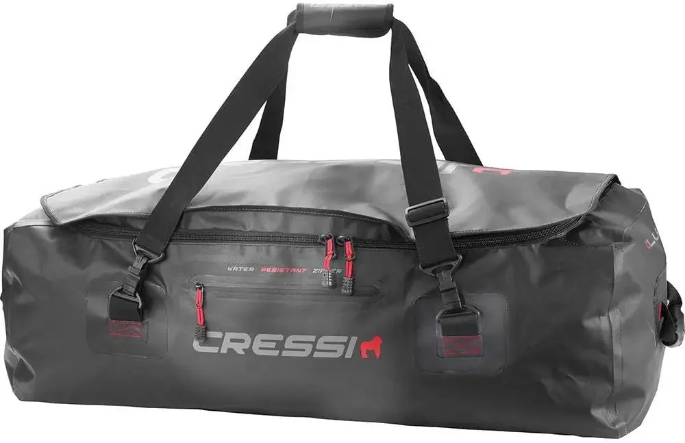 Waterproof Bag for Scuba and Freediving Equipment - Large & Roomy Bag: 135 Liters Capacity | Gorilla Pro XL