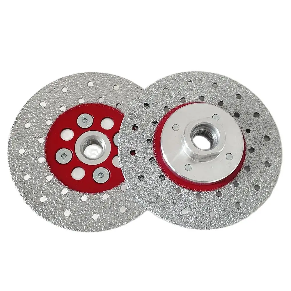 100mm Electroplated Diamond Saw Blade Galvanized Cutting Sheet M14 Grinding Disc For Polishing Marble Granite Ceramic Tile Stone