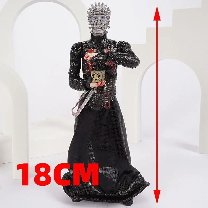 NECA Hellraiser Figure Hellraiser Ultimate Pinhead Action Figure He'll Tear Your Soul Apart Collectible Model Toys 7" Figures - view 6