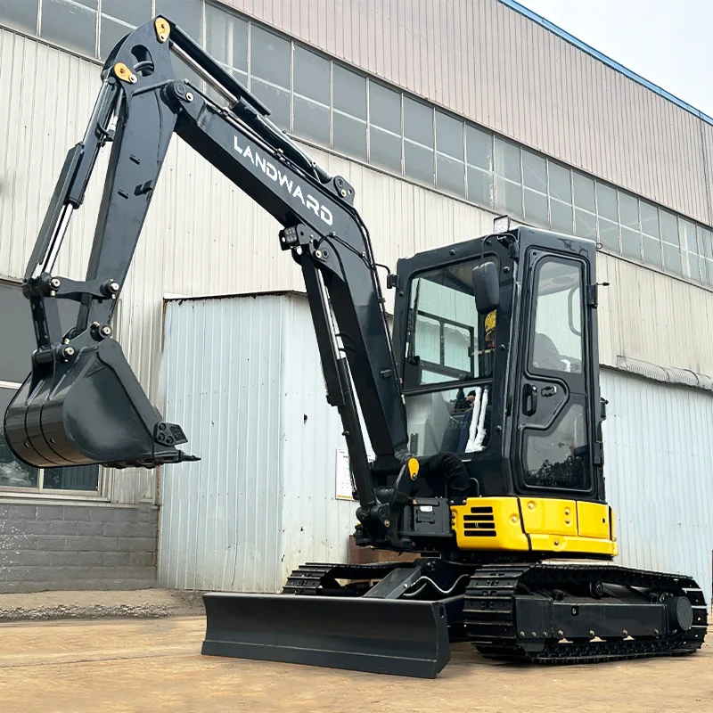 China Small Excavators Factory Euro 5 EPA 4 Ton Hydraulic Mini Digger Price CM40 Micro Excavator 2 Ton Excavator Customized