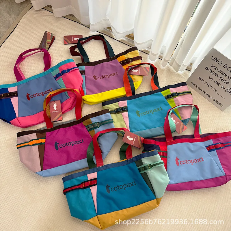 

2025 Новая сумка-тоут Co Alpaca 30 л с допамином для мужчин и женщин, модная уличная сумка через плечо