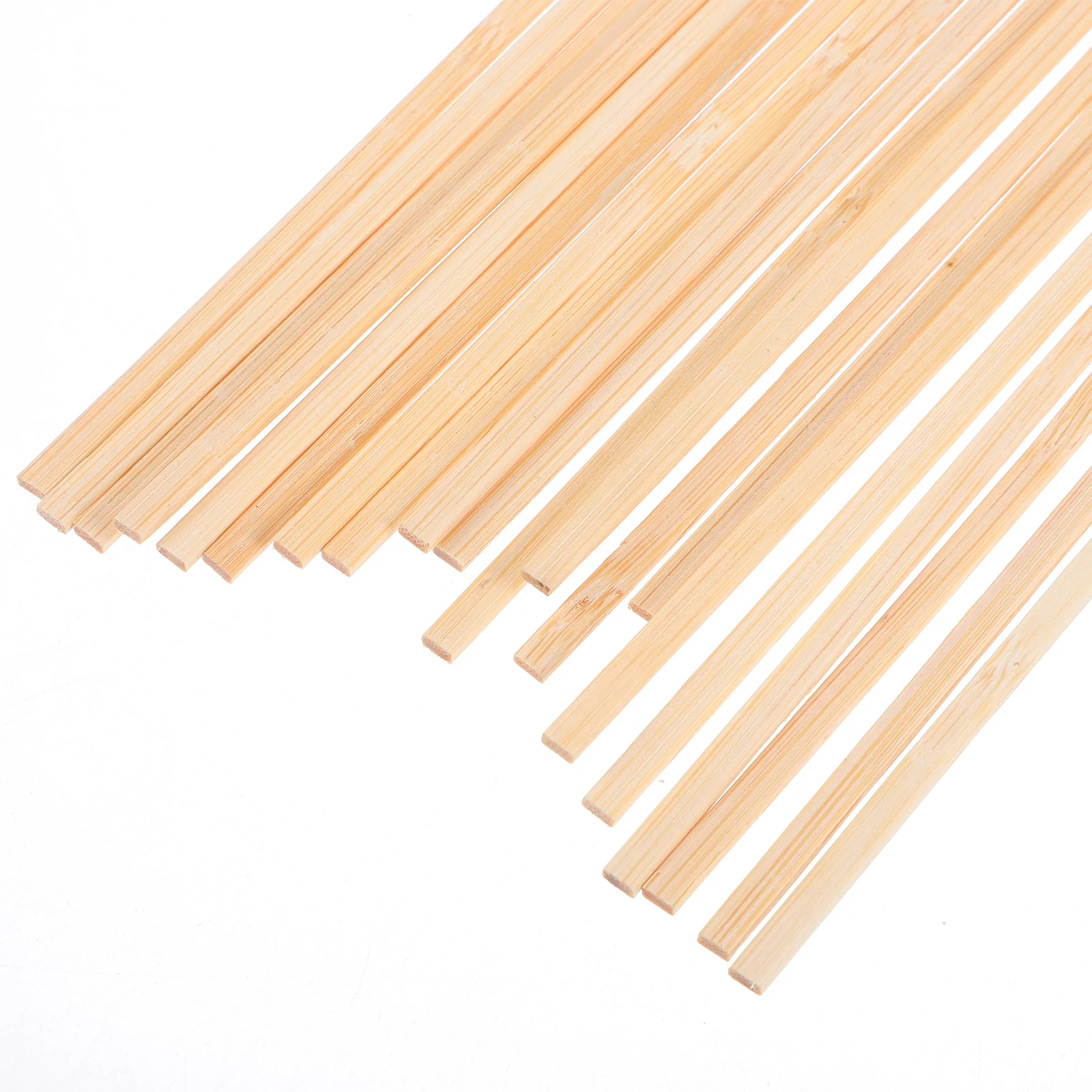 Aste sottili in bambù da 20 pezzi per aquiloni, bastoncini di supporto leggeri, soluzione di risparmio liscio, progetti per bambini