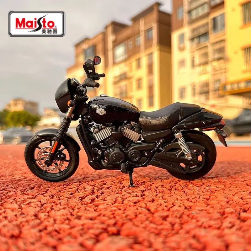 Maisto 1:12 Harley-Davidson Street 750 Alloy Sports Motorcycle Model Diecasts Metal Toy Street Racing Motorcycle Model Kids Gift