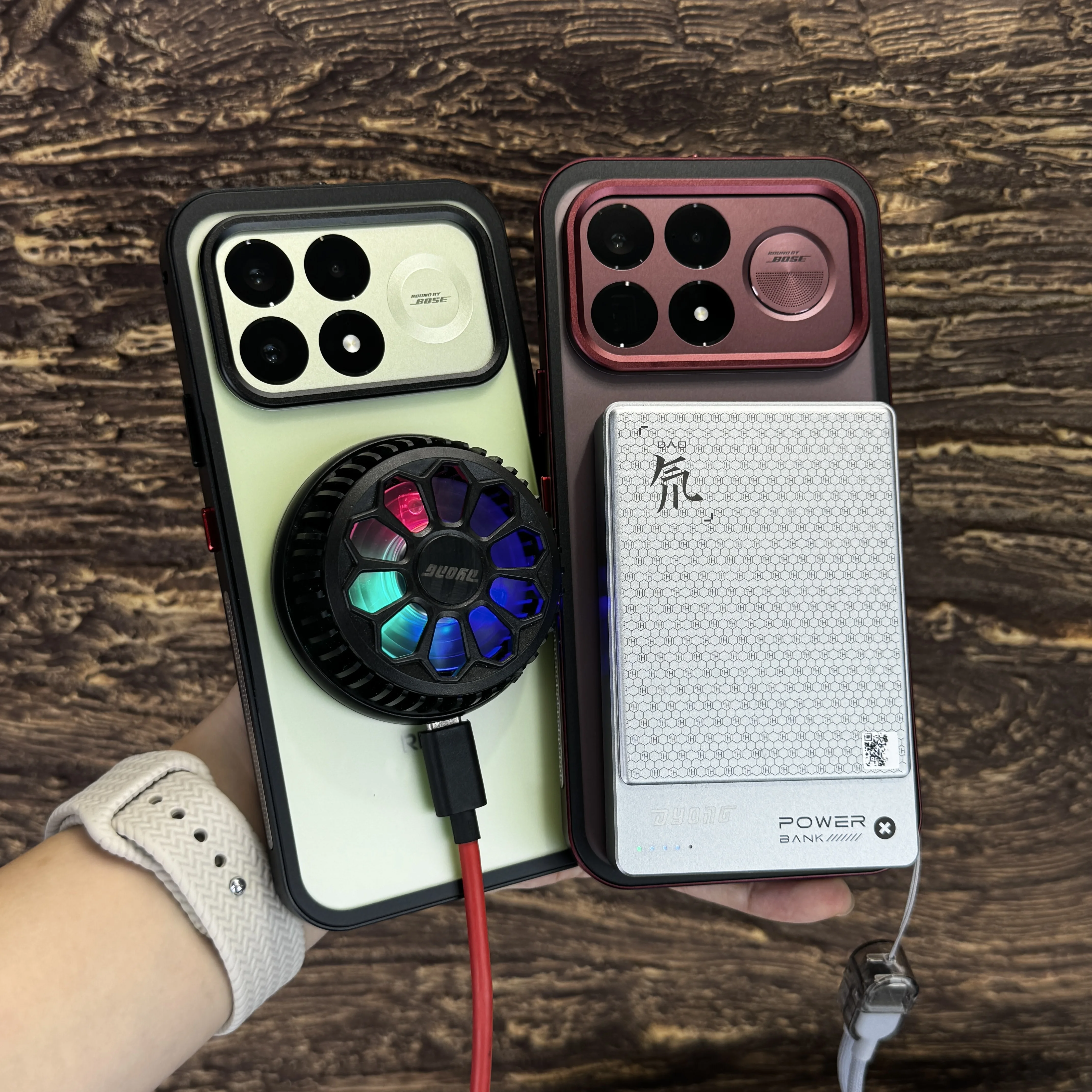 Etui do POCO F9 Ultra Magnetyczne Matowe z Ramką z Aluminium i Szklanym Tyłem, Odporna na Wstrząsy Osłona Bumper Funda do Poco F 9 Ulta — zdjęcie produktu 3