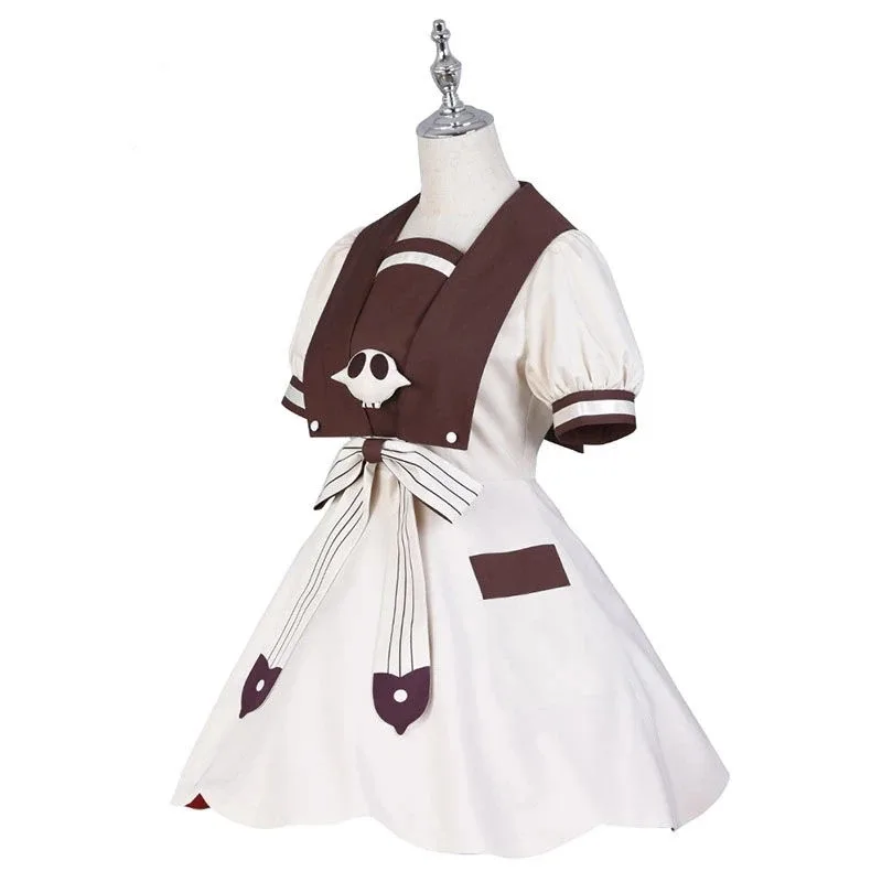 Косплей Костюм Аниме Унитаз Ханако Кун Яширо Нене Косплей Костюм Платье Парик Головной Убор Опора Хэллоуин Костюм Платья