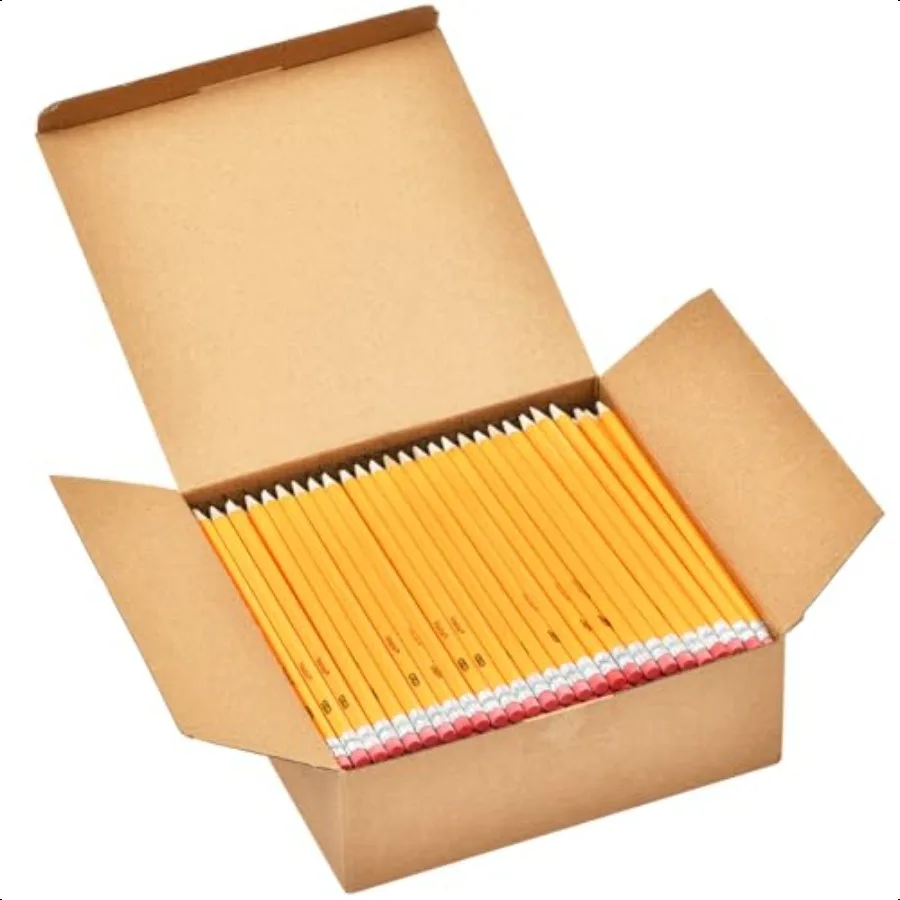 

WoodCased 2 HB Pencils Yellow Presharpened Bulk Pack 240 pencils