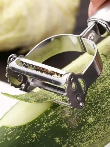 Stainless Steel Vegetable Slicer Multifunctional Potato Carrot Cucumber Grater Julienne Peeler Fruit Vegetable Peeler Kitchen Cu
