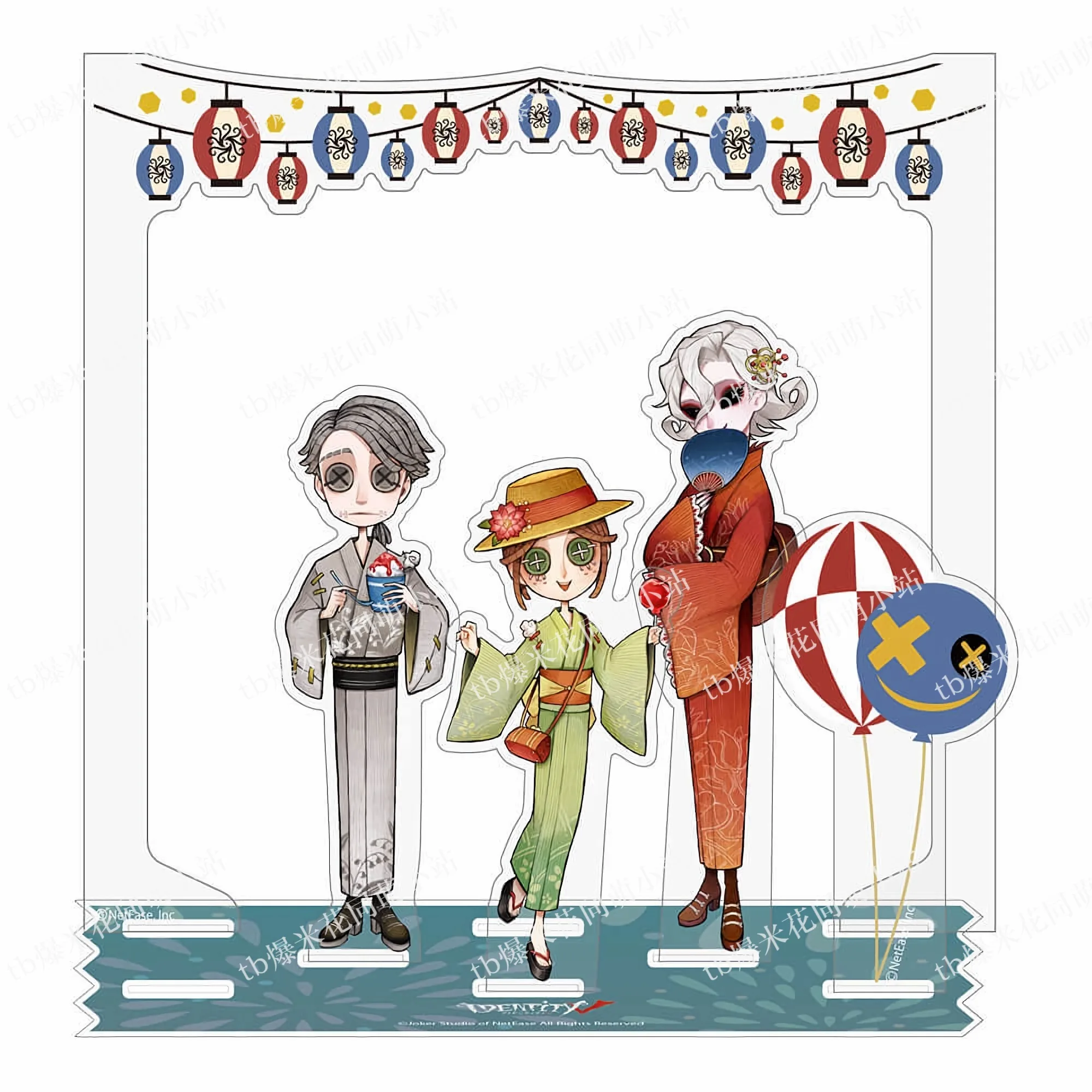 Game Identity V Acrylic Stand Doll Anime Prospector Psychologist Priestess Embalmer Figure Model Plate Cosplay Toy For Gift