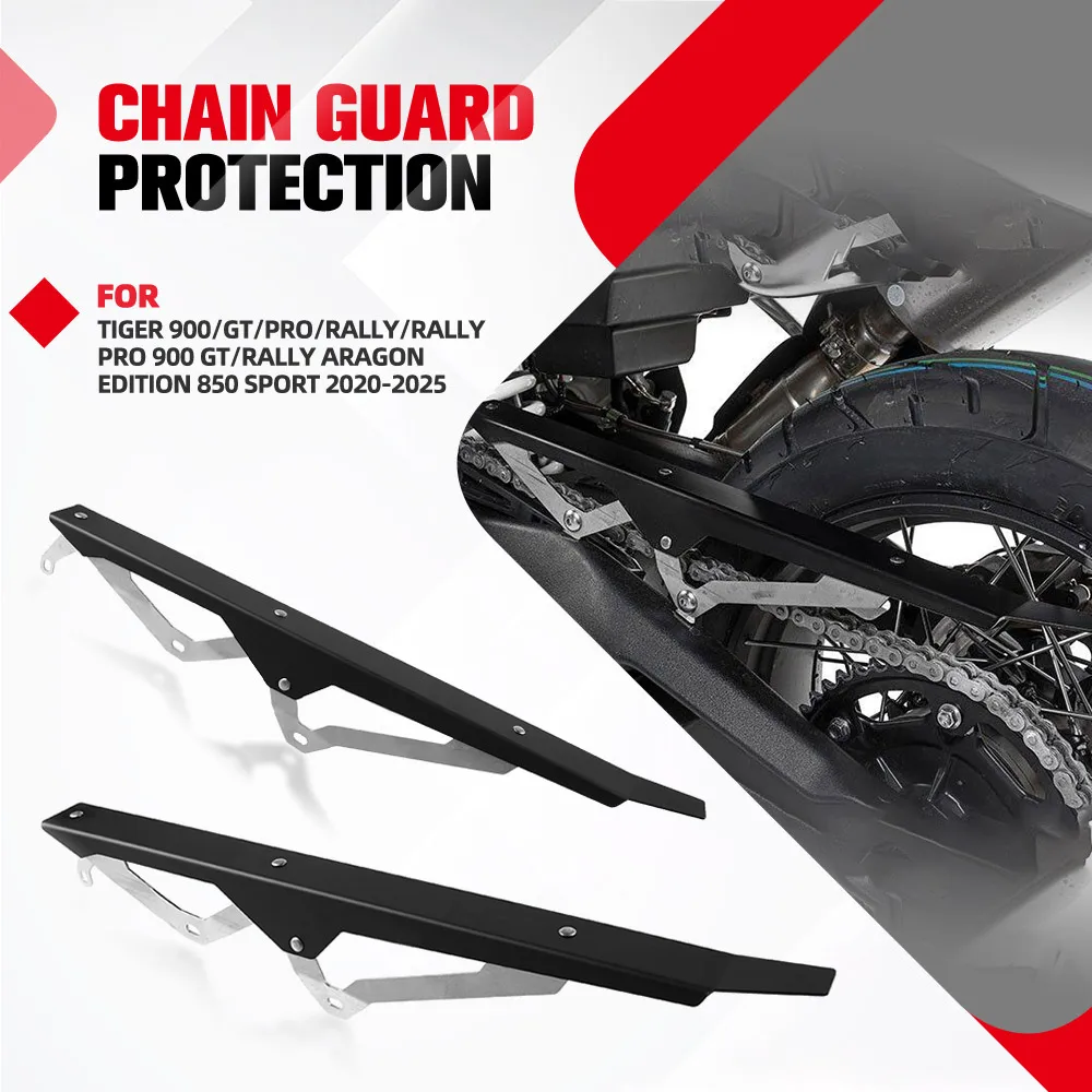 

Motorcycle Chain Guard Cover Protector For Tiger 900/GT/Pro/Rally/Rally Pro 900 GT/Rally Aragon Edition 850 Sport 2020-2024 2025