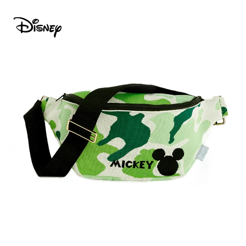 

Disney Fashion Color Contrast Shoulder Bag Casual Large Capacity Satchel