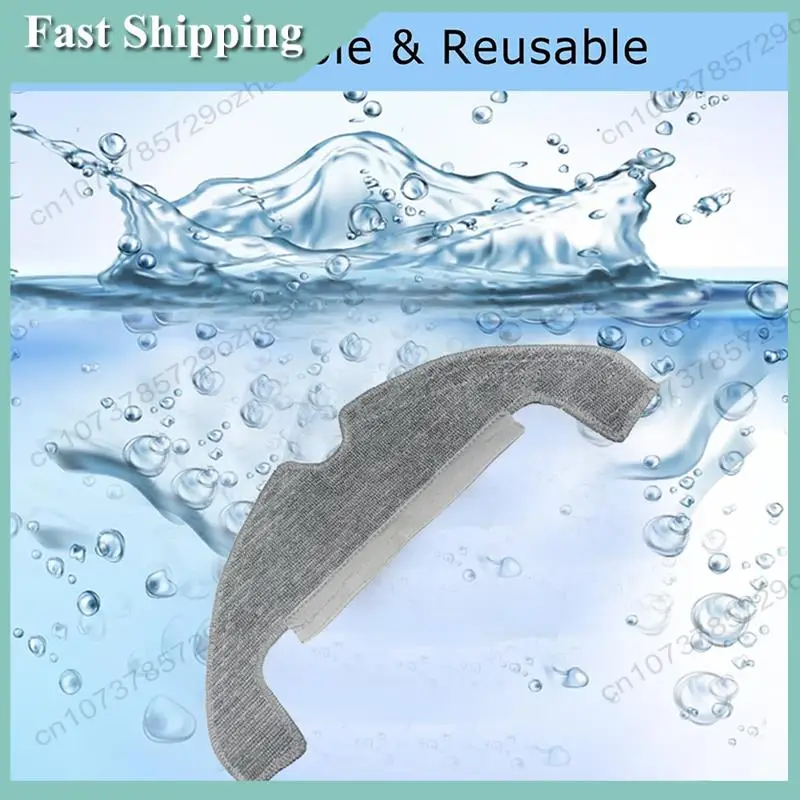 -A01R 12 Pcs Cleaning Rag For Dreame D10 Plus Gen 2 RLD32GD Robot Vacuum Cleaner Parts Replacement