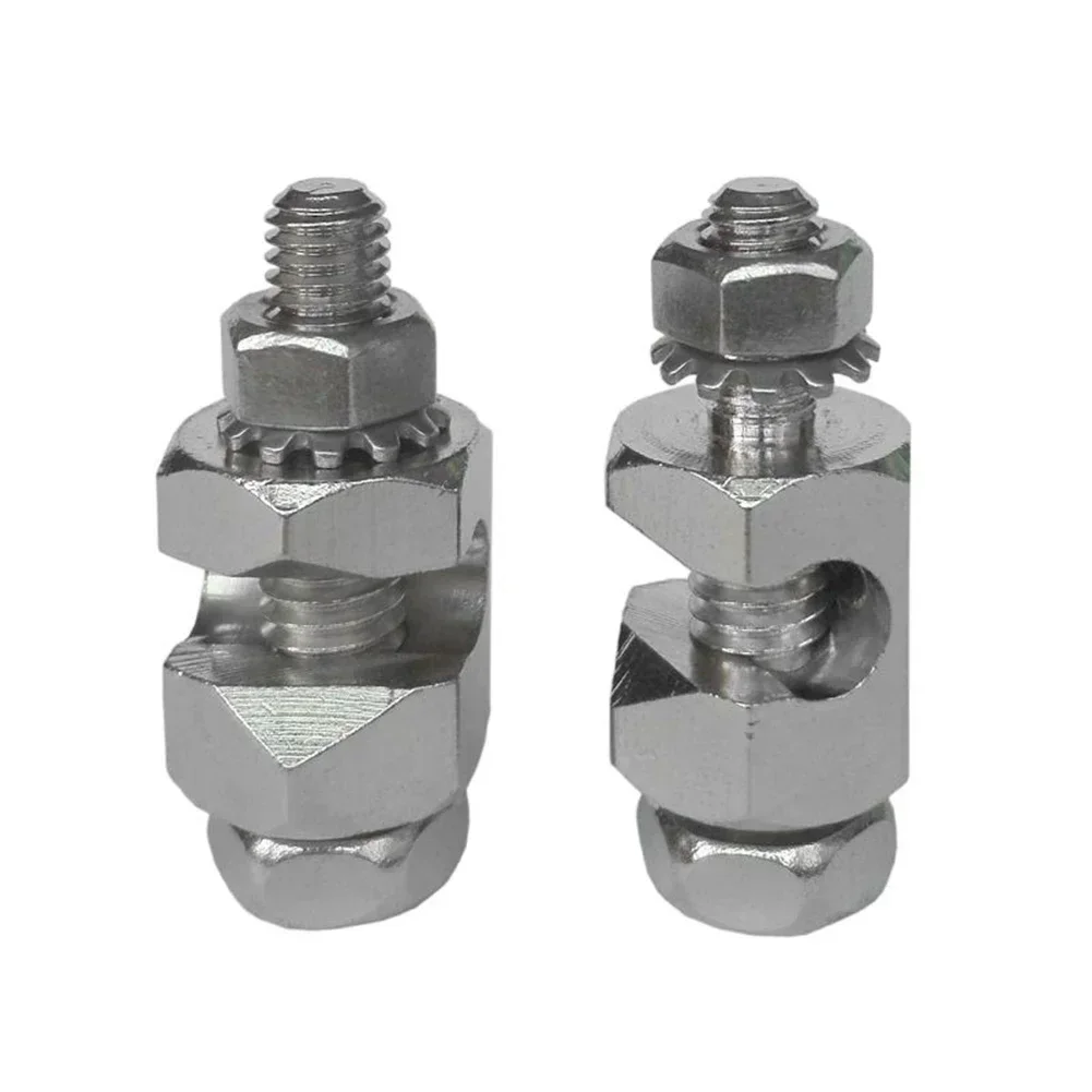 2pcs Solar Grounding Lug Wire Clip Kit 600-1500w Solar Panel Fasteners Protection Grounding For 2.5/4/6/10  14/12/10/8/6 view 4