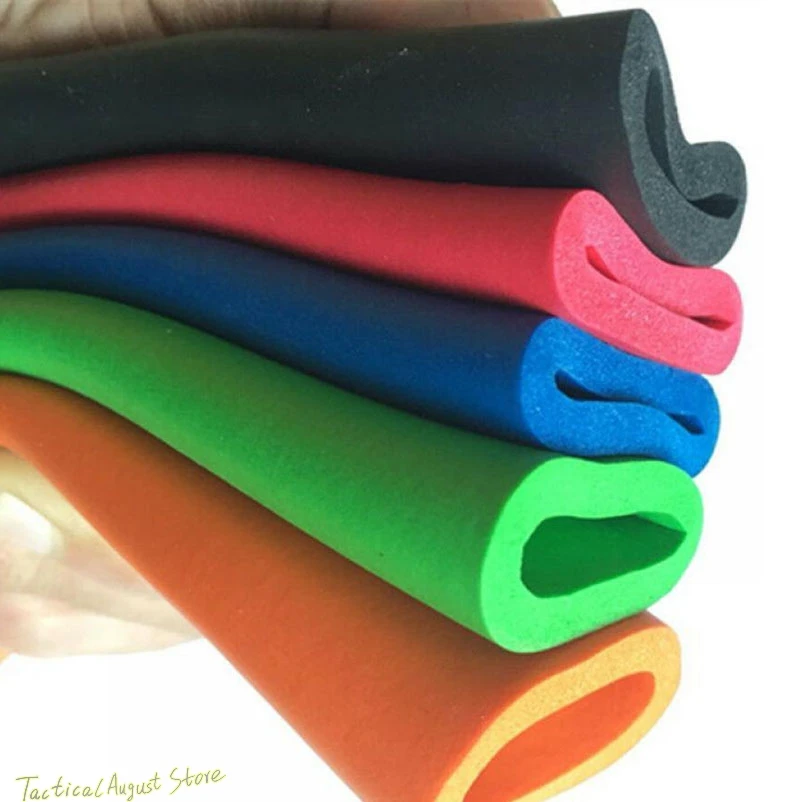 1 meter Sponge Foam Pipe Tube For Fitness Equipment Handle Insulation Lagging Wrap
