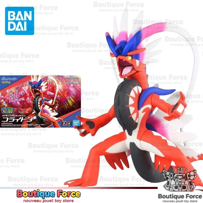 bandai-pokemon-koraidon-action-figure-anime-collectible-toy-model-assembly-kit-for-kids-gifts-official-licensed