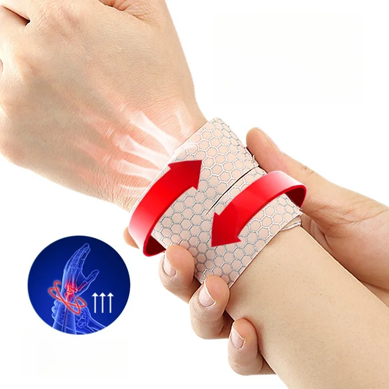 Honeycomb wrist guard Protective Elastic Bandage Hand Sport Wristband Compression support Ventilate gym wristbands Bodybuilding