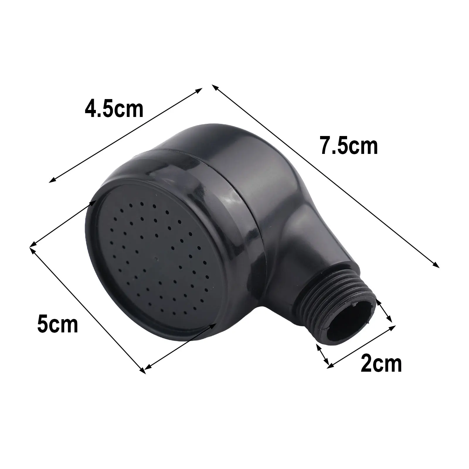 1pcs Banthroom Shower Head Shampoo Bed Pressurized Shower Head Hair Salon Barber Shop Faucet Nozzle ABS 7.2*4.5cm