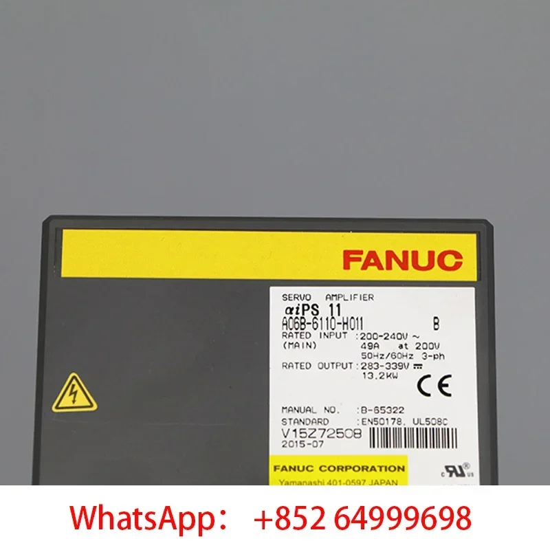 FANUC servo power supply A06B-6110-H011 for CNC System