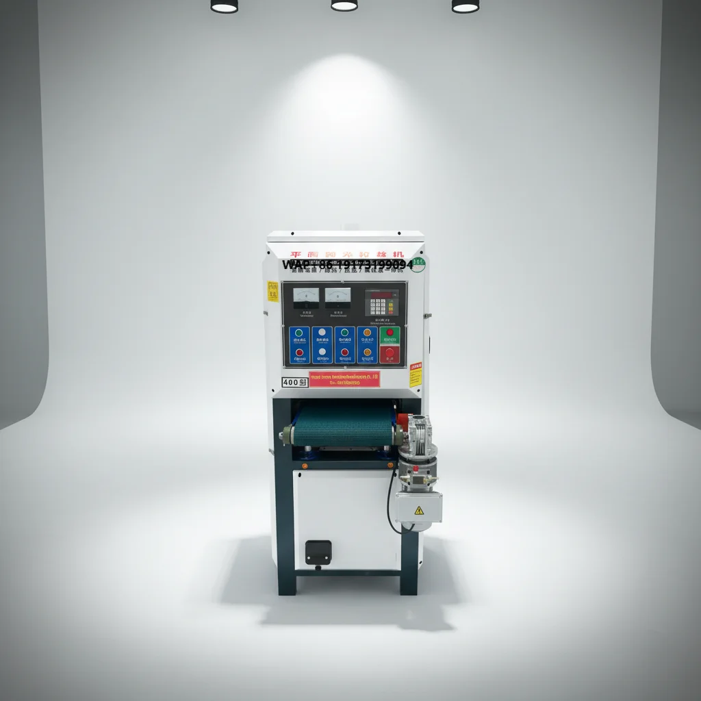 New Automatic Stainless Steel Copper Iron and Aluminum Sheet Brushing Machine Flat Polishing Machine