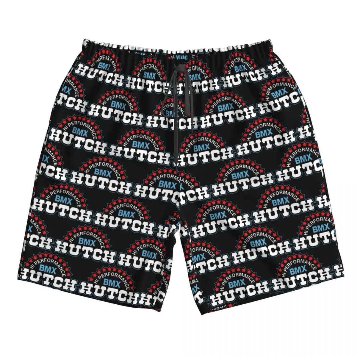 

Hutch Hi-Performance BMX Red White Blue Black Tim Judge Trunks Beach Board Shorts Casual Quick Dry Swimming Summer Men Pants