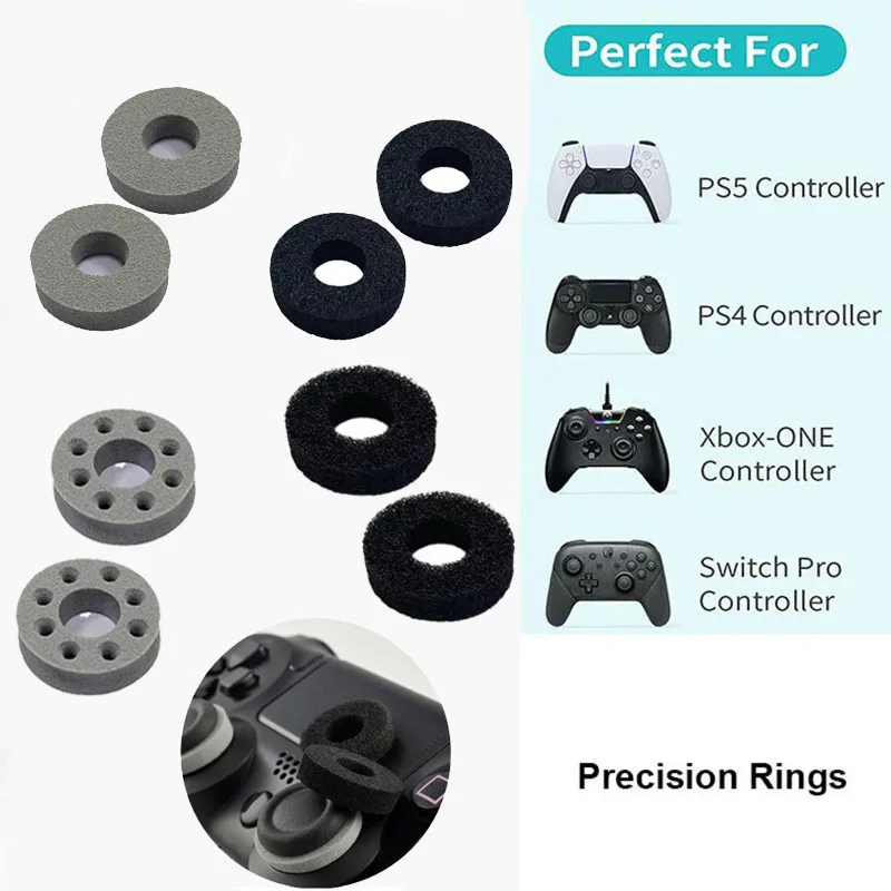 8 PCS Precision Control Ring Aim Assist Precision Target Motion Control For PS4 PS5 Xbox Switch Pro Controller