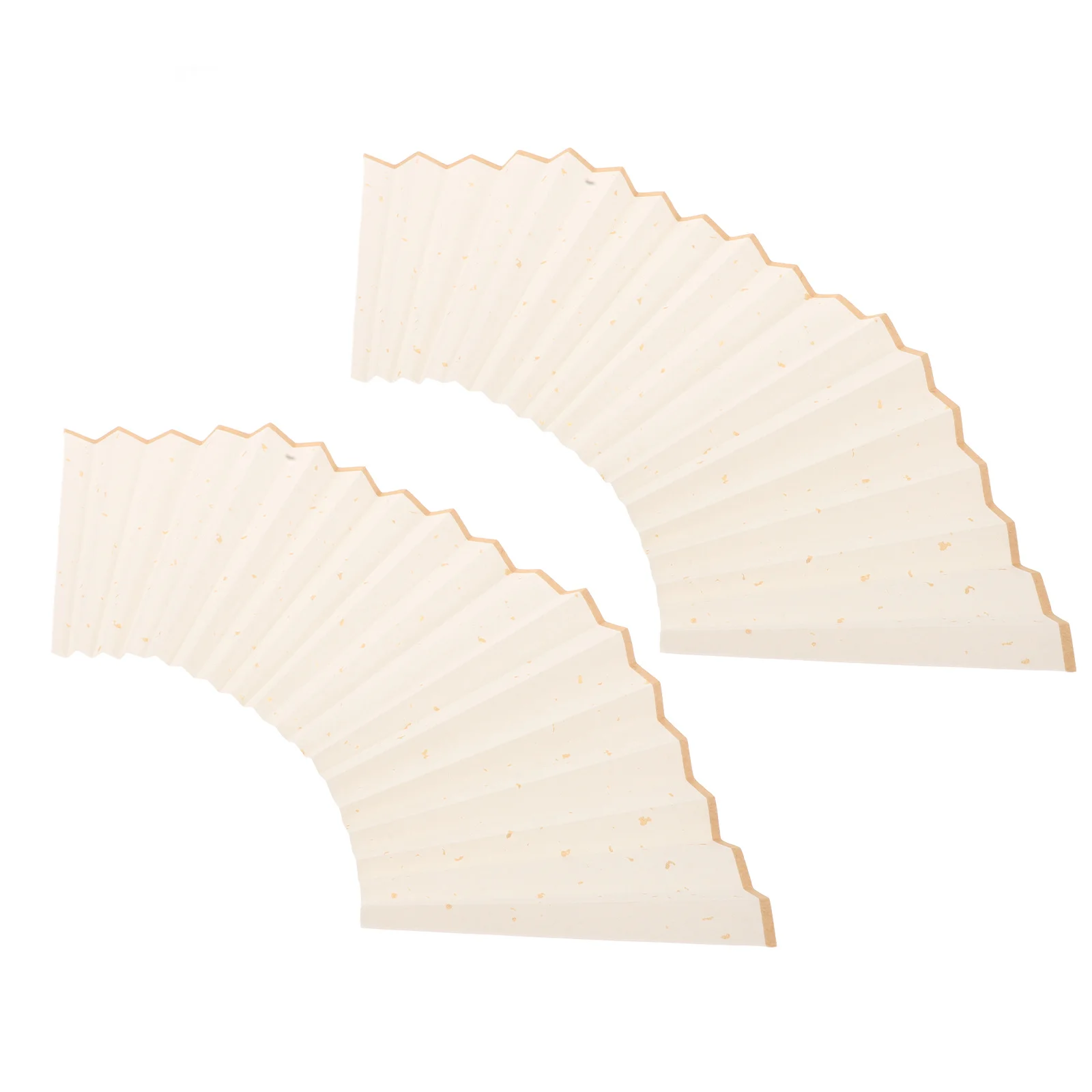 

2Pcs Blank Fan Surface for Crafts Xuan Paper Folding Fan DIY Material Smooth and Lightweight Perfect for Handmade Painting