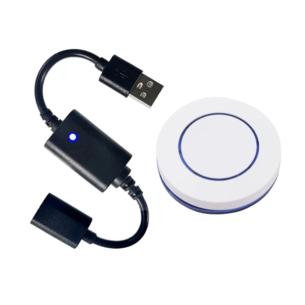 

5V Wireless RF Remote Control Switch Driver Power ON OFF For USB LED Light Strip Reading Lamp Light Fan Toggle Model