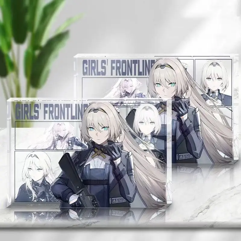 Girls' Frontline‌ 2 Peripheral Alva‌‌ AN94 High Translucency Acrylic Brick Memorial Gift Transparent Stand Sign Fans Collection