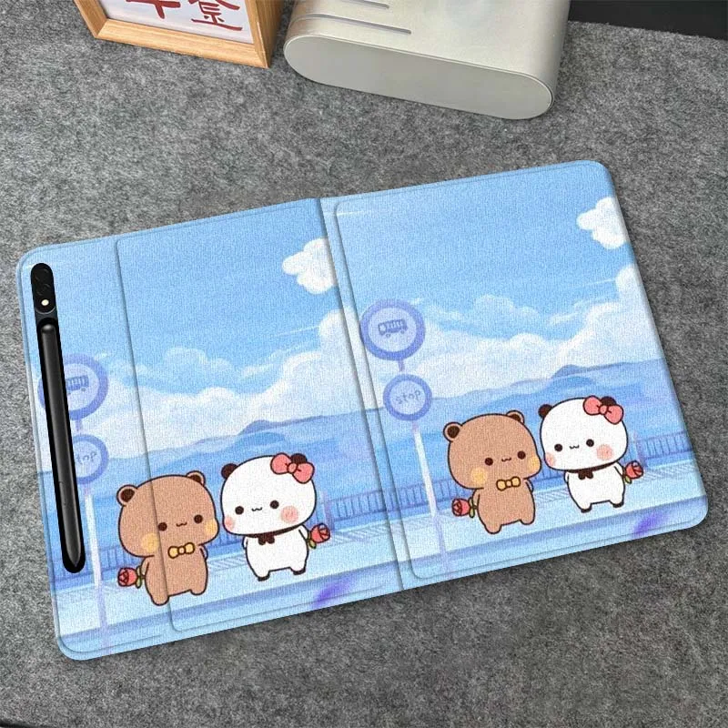 

Cute Bear Kite Flying For Samsung Galaxy Tab S10 S9 S8 S7 FE Lite Soft Flexible Support Tablet Case Gift
