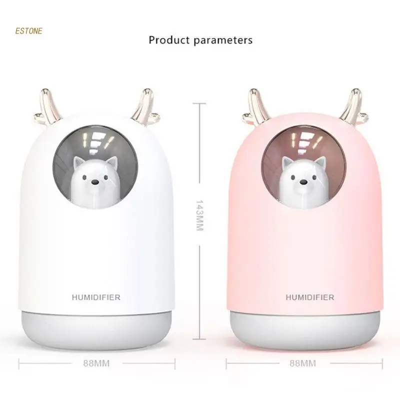 Mini Luchtbevochtiger Essentiële Olie Diffuser Zuivering Aromatherapie Diffuser