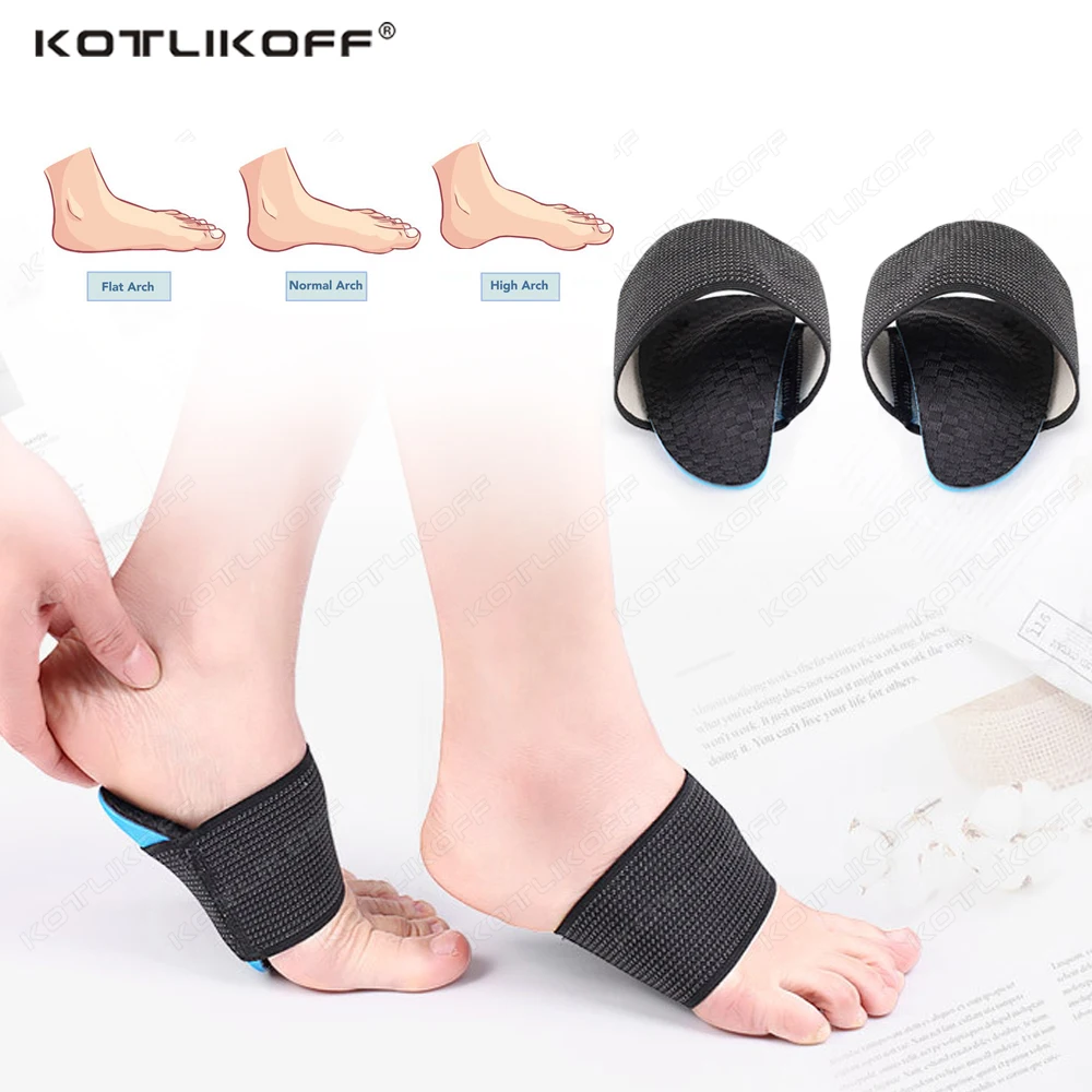 

KOTLIKOFF Kids Insole Orthopedic Flat Feet Arch Support Shoe Cushion Relieve Pain Insert Corrector Insoles For Sneakers Sandals