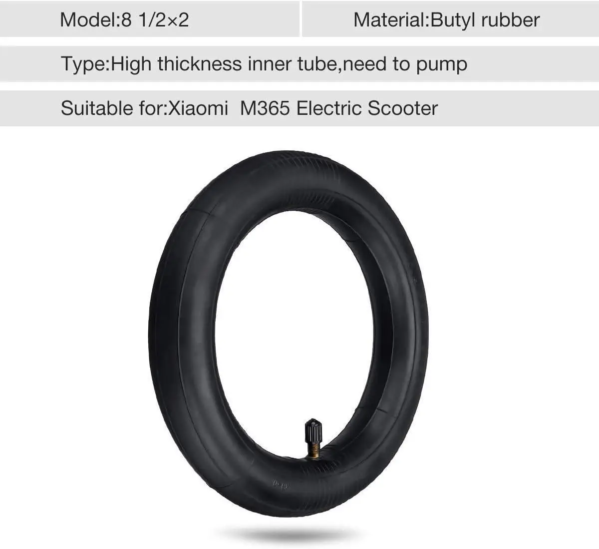 for Xiaomi Electric Scooter Thicken Inner Tube Tire 8.5\