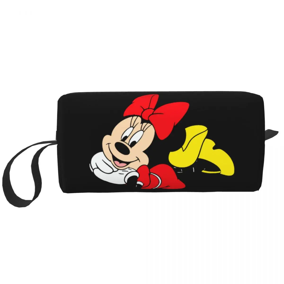 

Kawaii Mickey Mouse дорожная косметичка для женщин, косметический органайзер для макияжа, комплект для хранения красоты Dopp