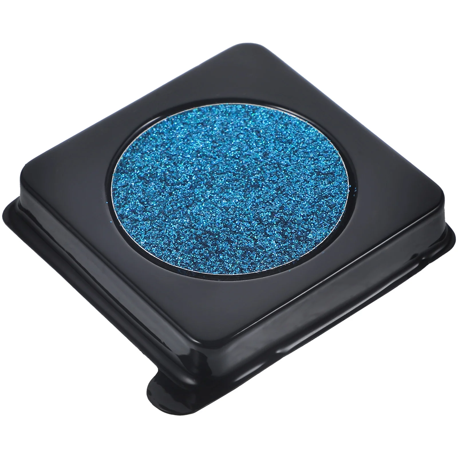 

1pc Glitter Eyeshadow Plate Blue Shimmer Eye Makeup Powder Long Lasting Sparkle For Party Nightclub Bar Women Gift Cosmetics