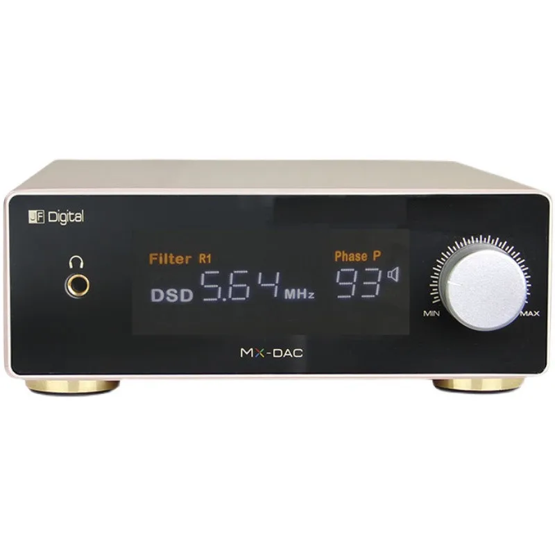 JF Digital MX-DAC Double CS43198*2+CT7302 DAC+Ul-tra Low Phase Noise Dual Clock 32Bit/384KHz DSD512 DAC