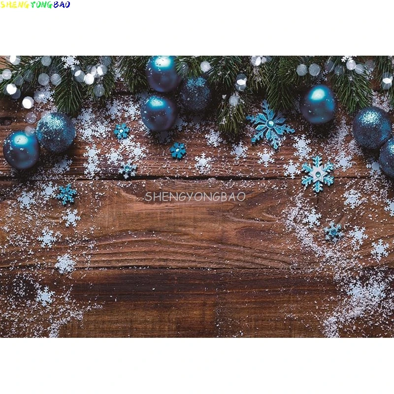 크리스마스 테마 사진 배경 눈사람 크리스마스 트리 어린이 초상화 배경, 사진 스튜디오 소품 2197 DHT-02